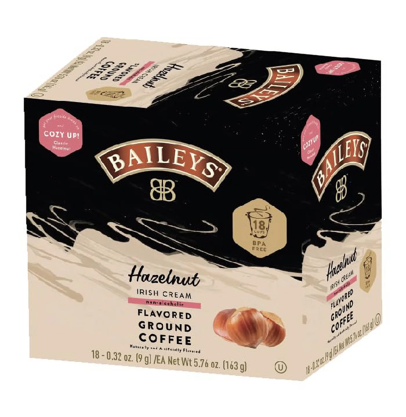 Irish Cream Single Serve Coffee Bundle with Brickhouse and Bailey's, 48 Single Serve Cups