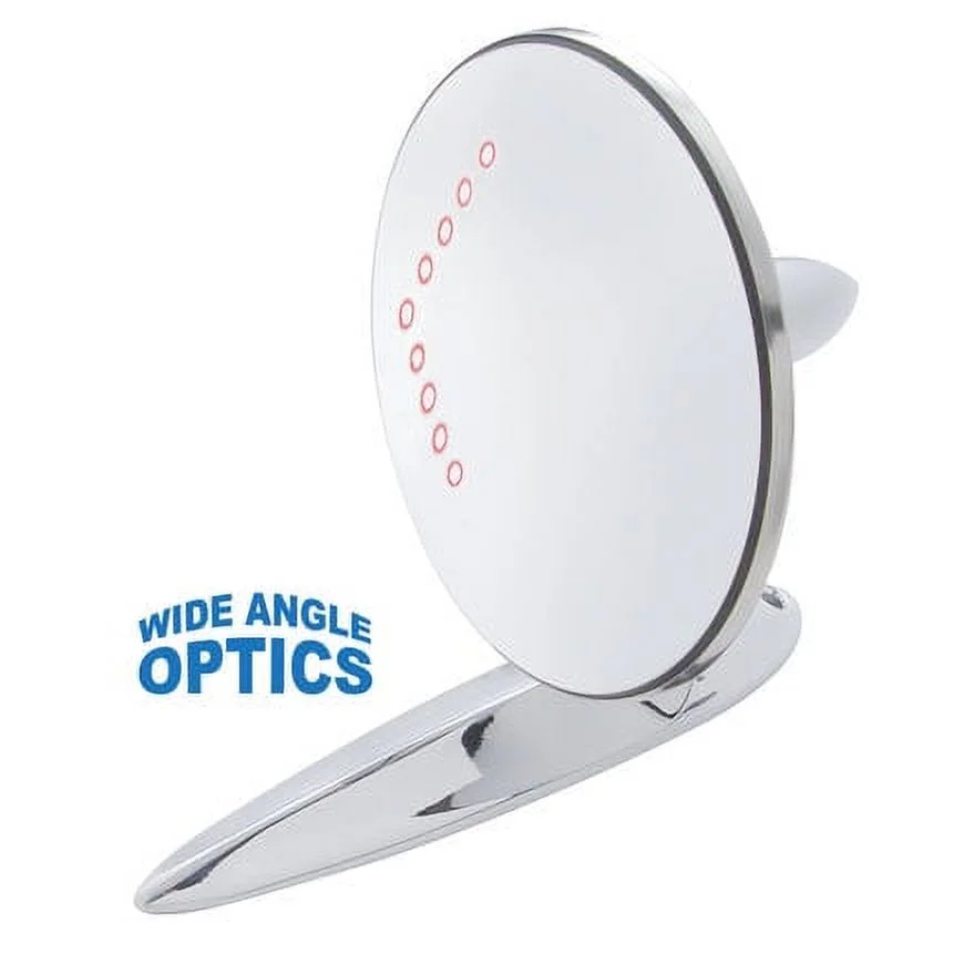 United Pacific C555728-LEDCVX Door Mirror   Convex, Exterior, With Led Turn