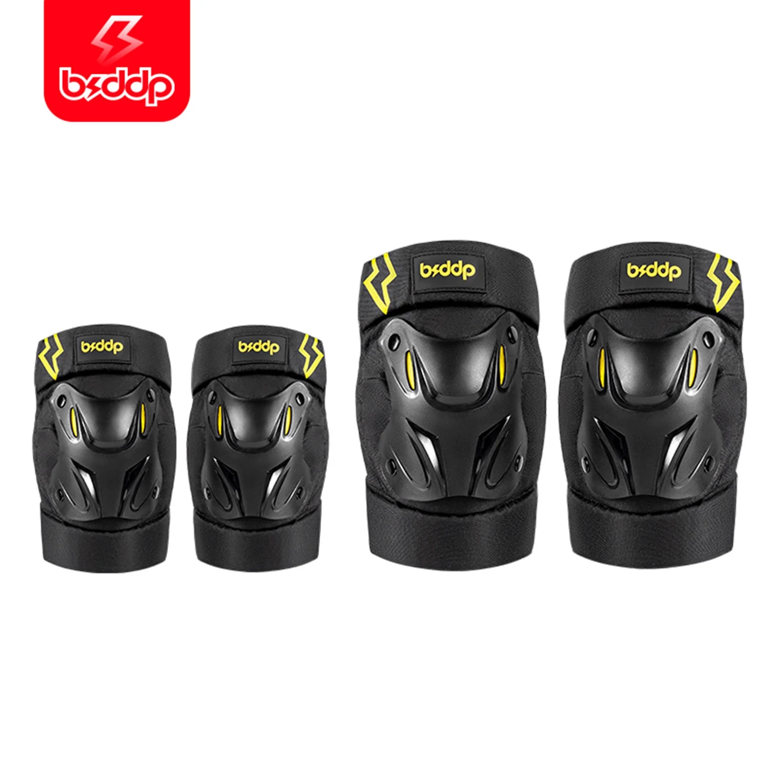 Protective gear suits,Set Knee Eyes Pads 4 Piece 4 Piece Set Buzhi Knee Huiop Eryue