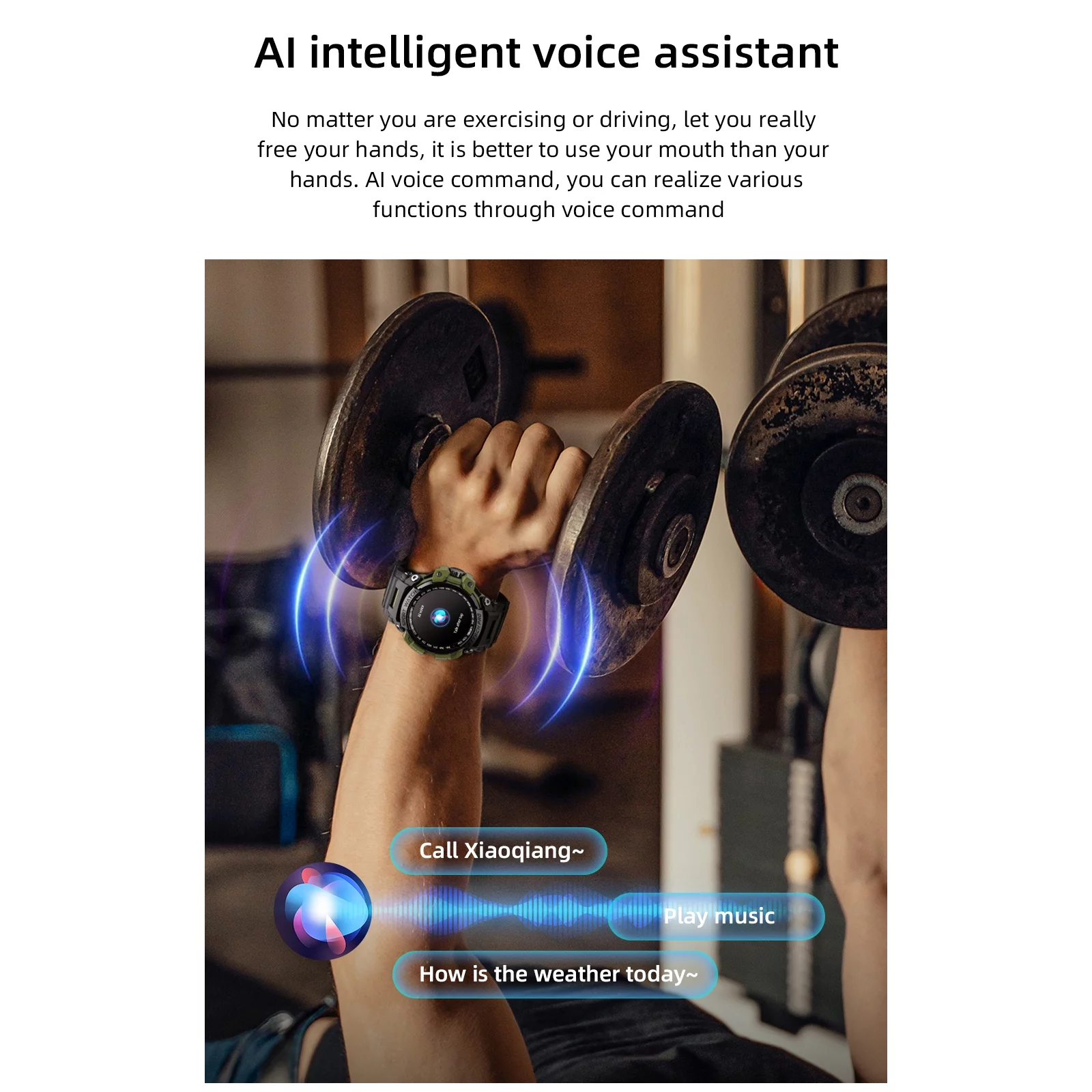 LOKMAT ATTACK Smart Bracelet  Watch, FullTouch Screen Fitness , IP68 Waterproof, BT Call,  , //