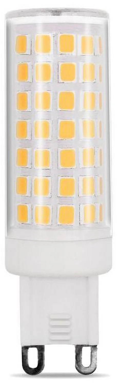 75 Watt Equivalent Tesler 6 Watt LED Dimmable G9 Base Bulb 2 Pack