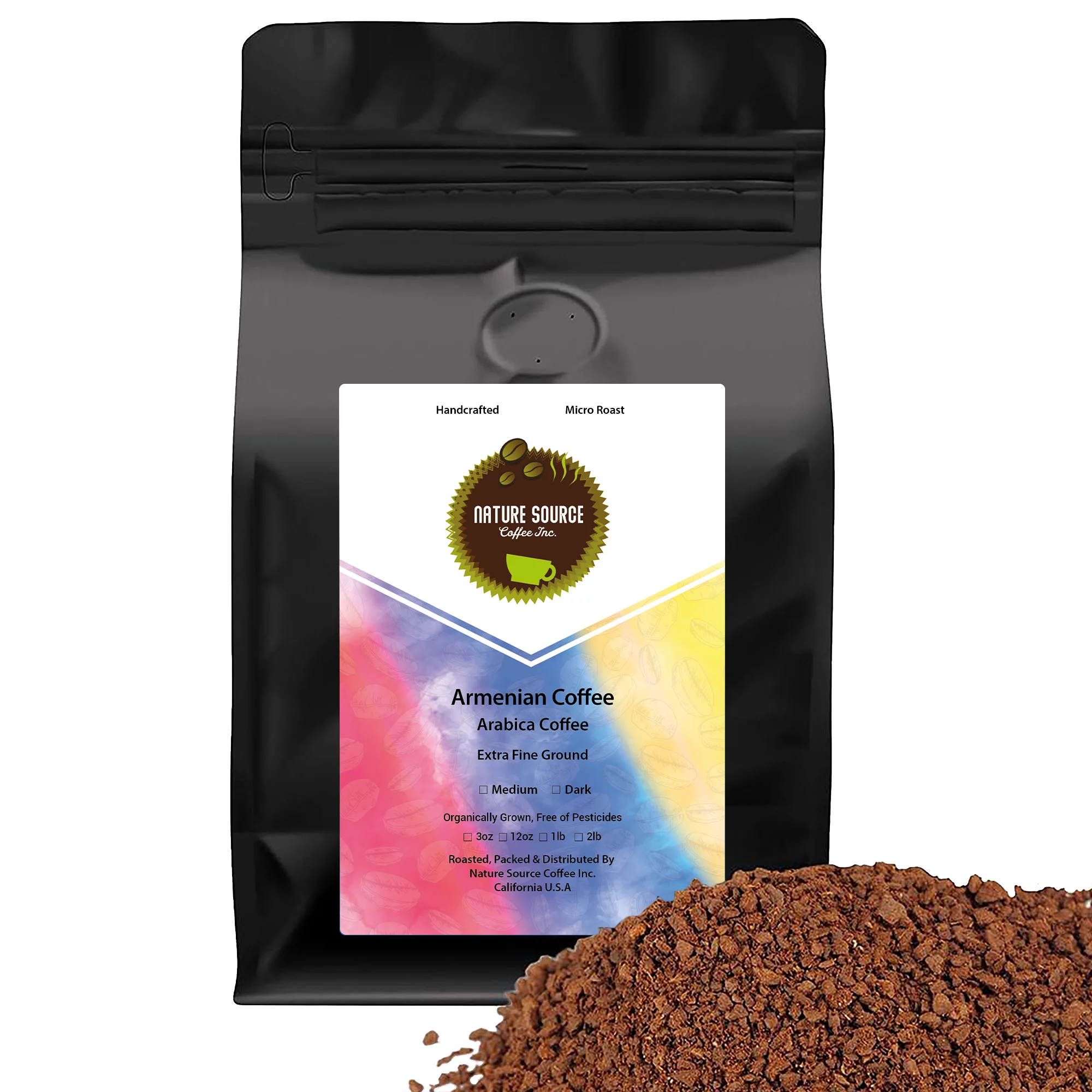 Armenian Coffee | Organic | Extra Fine Ground | Fresh Roasted