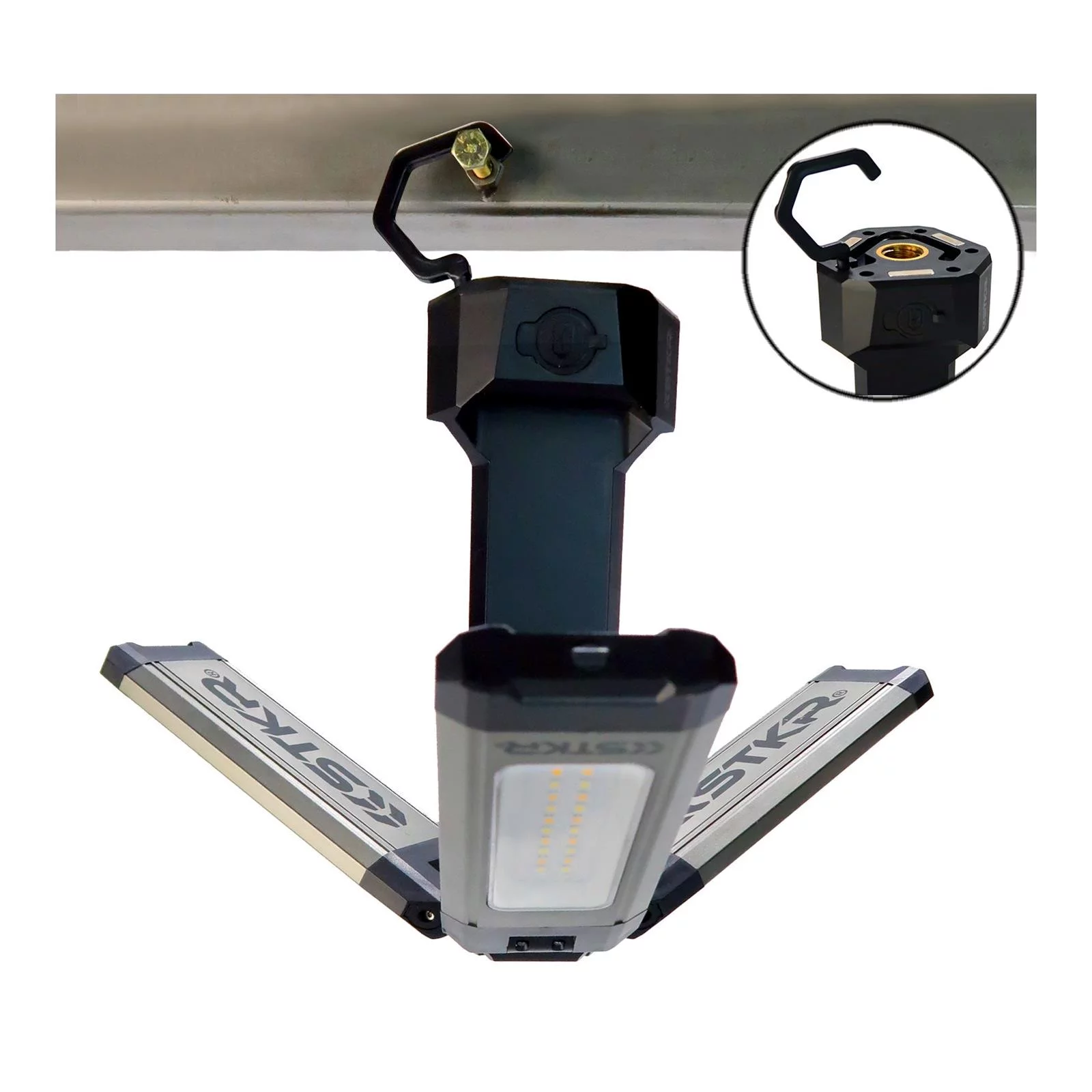 STKR 12681 TRi-Mobile Light, LED, Rechargeable W/ Tripod Stand