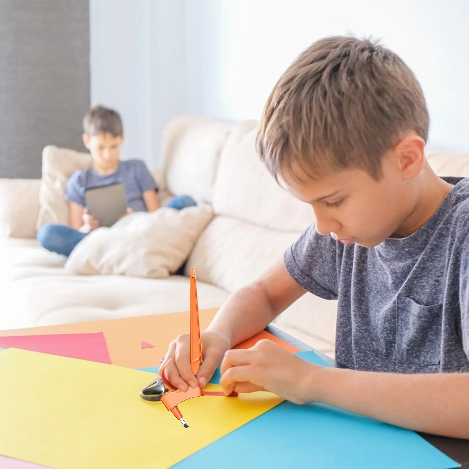 iju7gthy pens for journaling 4th of july indoor 360-degree Rotating Blade Craft Cutting Tools, Precision Carving Art Knife 2PC