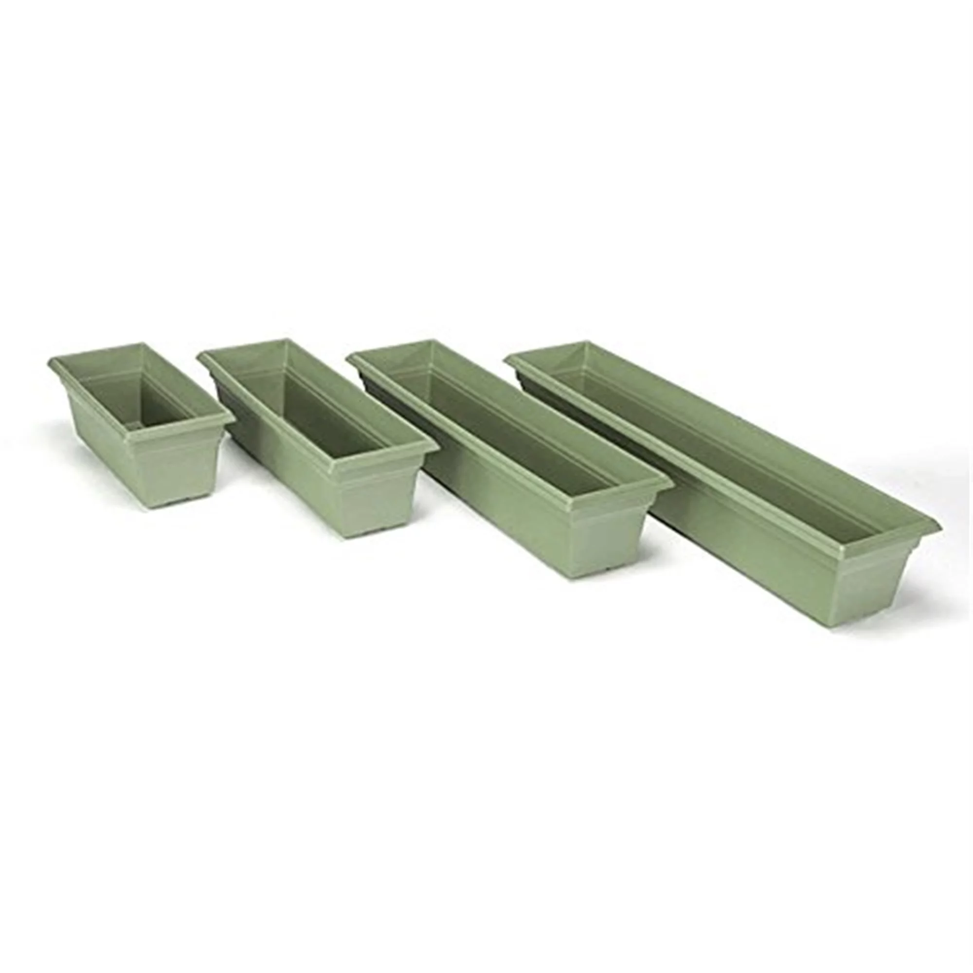 Novelty Countryside 24 In. Plastic Sage Flower Box Planter 16240