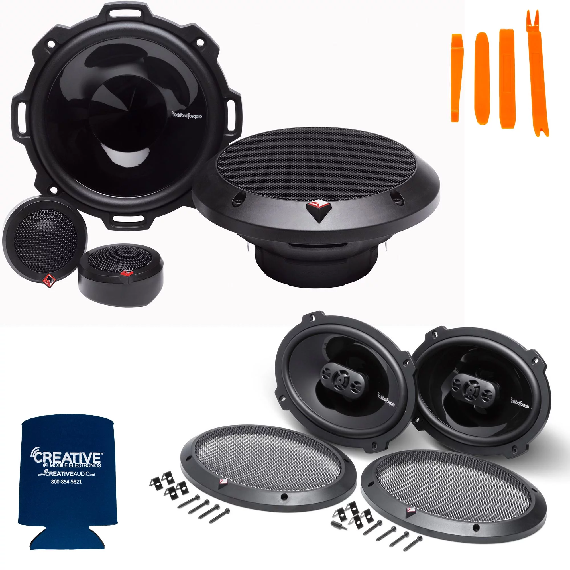 Rockford Fosgate 1 Pair of P152-S Punch 5.25