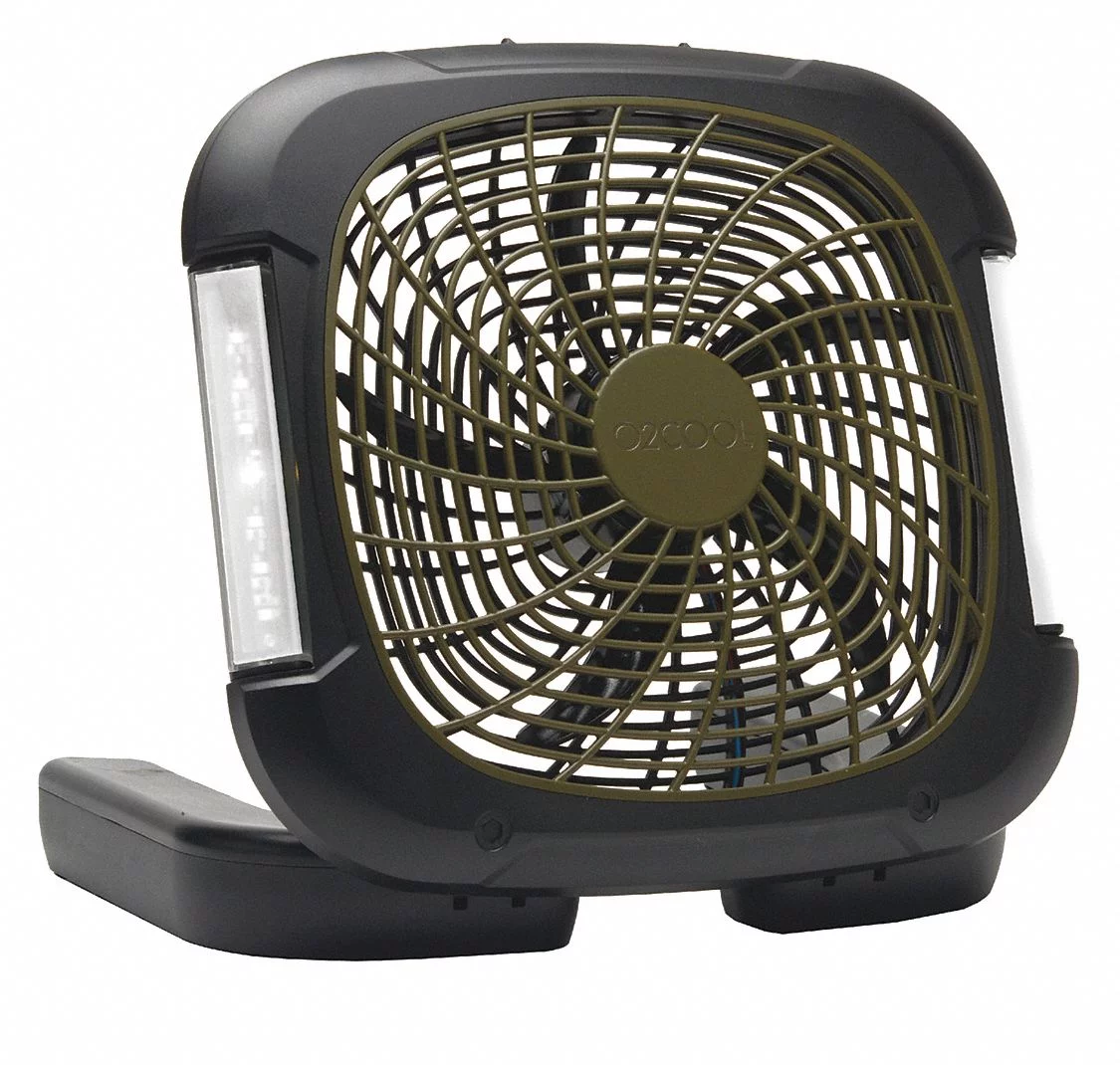 Treva/O2cool Compact Fan,2 Speeds,10