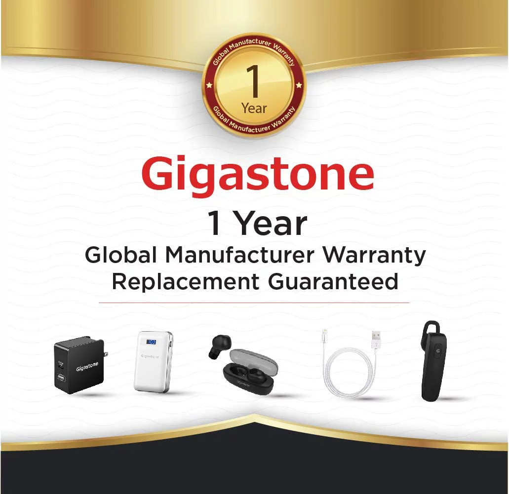 Gigastone D1 Bluetooth Earpiece, Wireless Handsfree Headset with Microphone