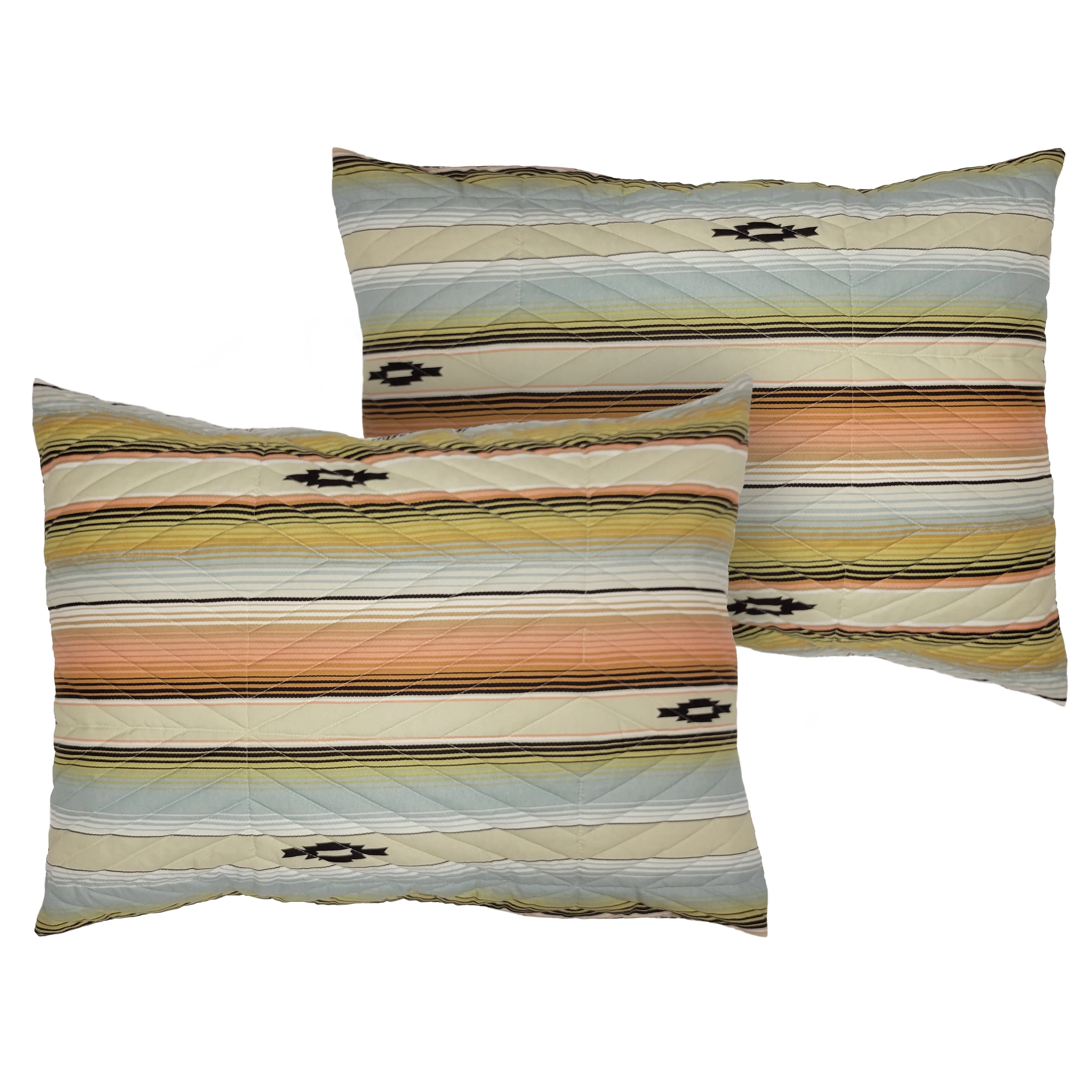 Barefoot Bungalow  Painted Desert Pillow Sham Set (Set of 2 Shams) King