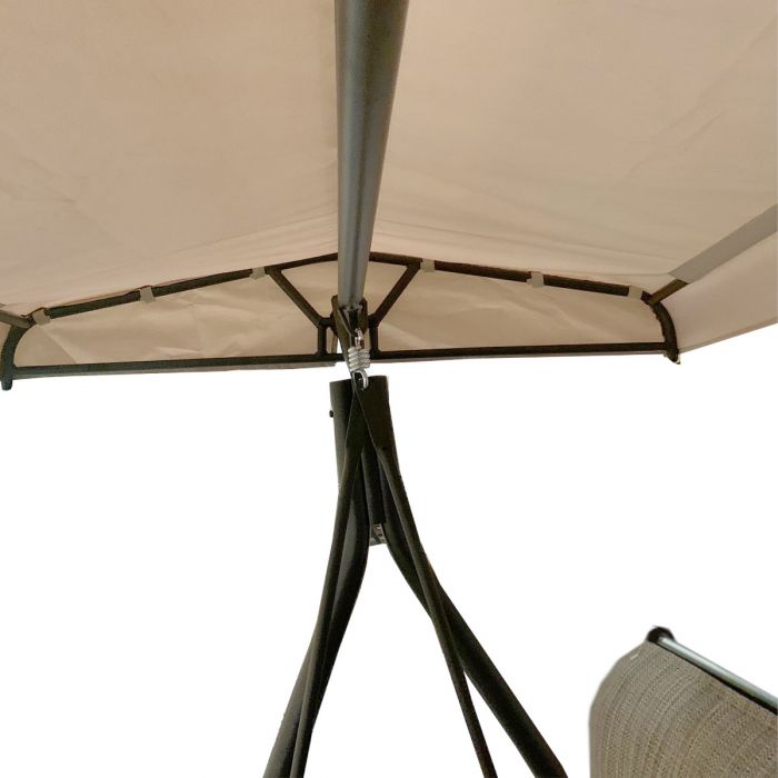 Garden Winds Custom Fit Replacement Canopy Top Cover Compatible with The Riverbrook FM18107-SD-SWG, S9K-0002A, FM18107-SWG-CA Swing  - Standard 350
