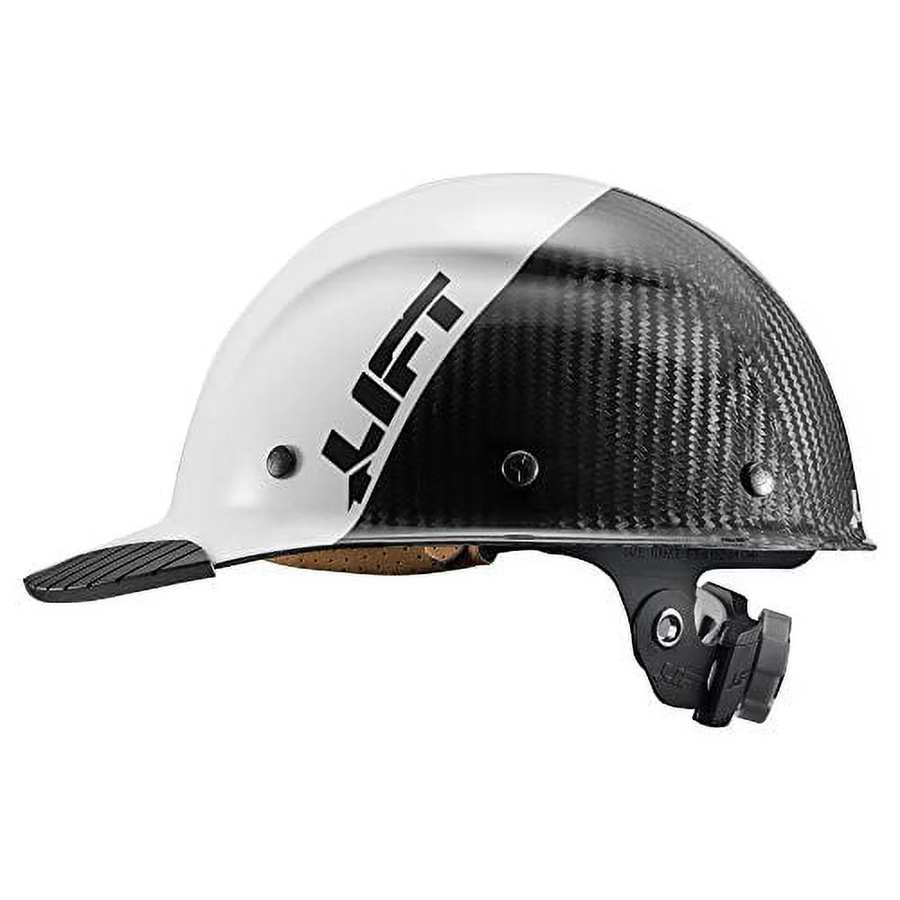 LIFT Safety DAX Fifty 50 Carbon Fiber Cap Style Hardhat ANSI Compliant