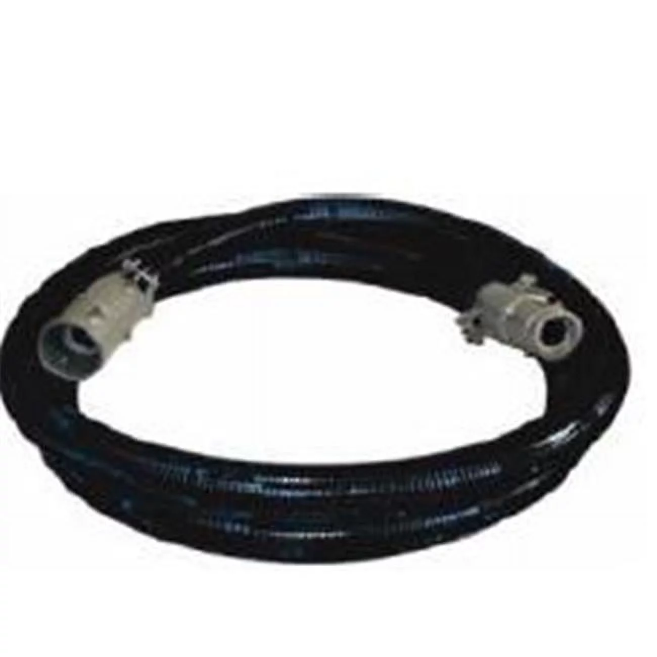 Black Heavy Duty Hose Guide With Flex - Metallic Liner Alum - 25 Ft