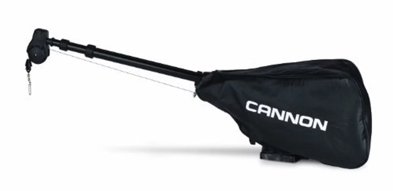 Cannon 1903030 Protective Cover - Supports Downrigger - Hook & Loop Closure, Abrasion Resistant - Black