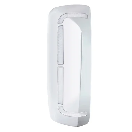 United Pacific 42233 Door Mirror Cover   59 Led, Chrome, Plastic, With