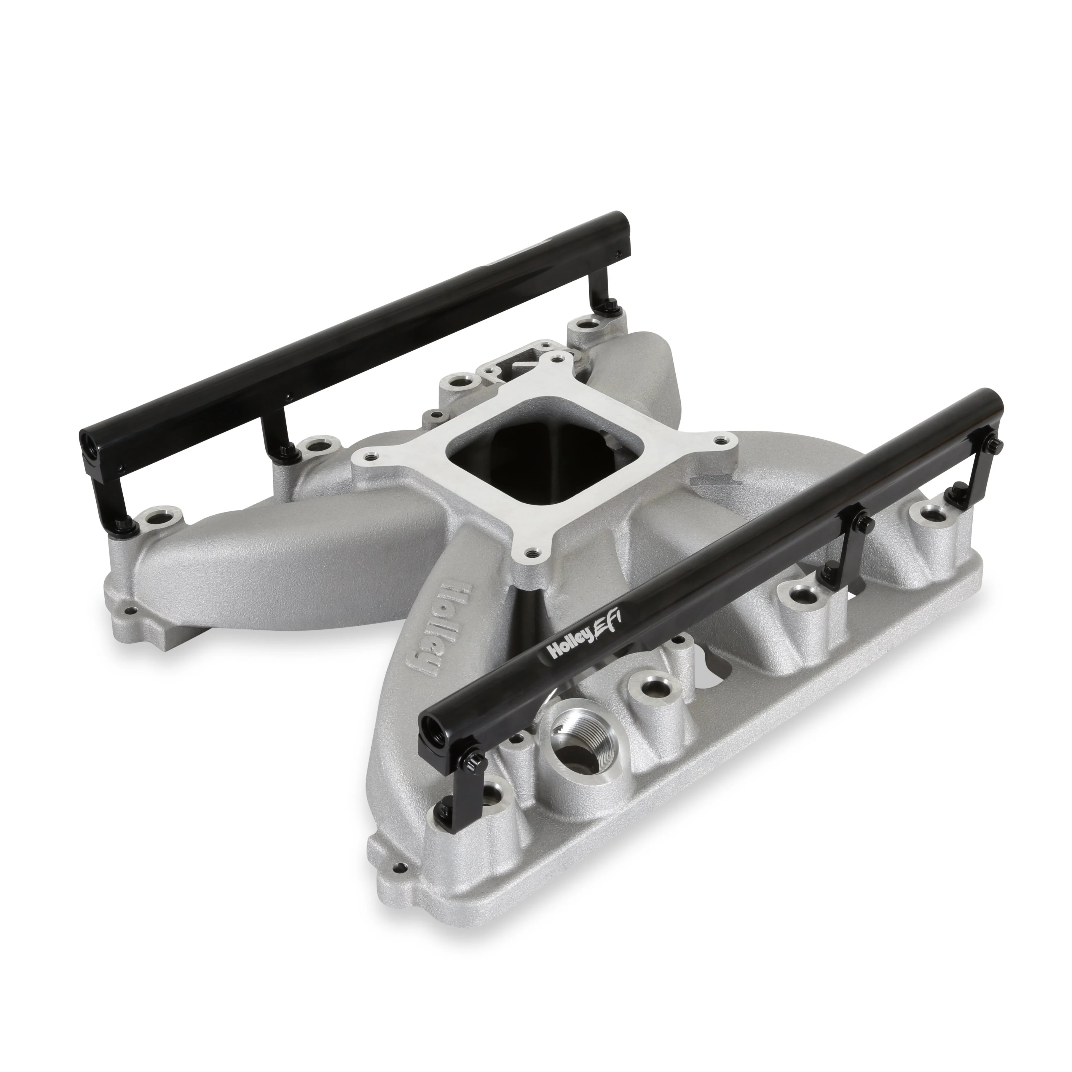 Holley 300-930 Single Plane EFI Intake Manifold - Natural Aluminum