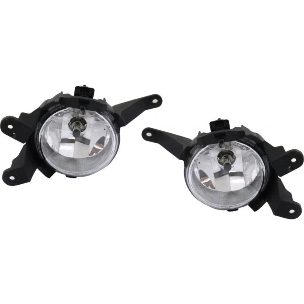 For 2011-2015 Chevy Cruze Fog Light Driver and Passenger Side Pair w/ Bulbs DOT Certified GM2592300, GM2593300 | 95169824, 95169825