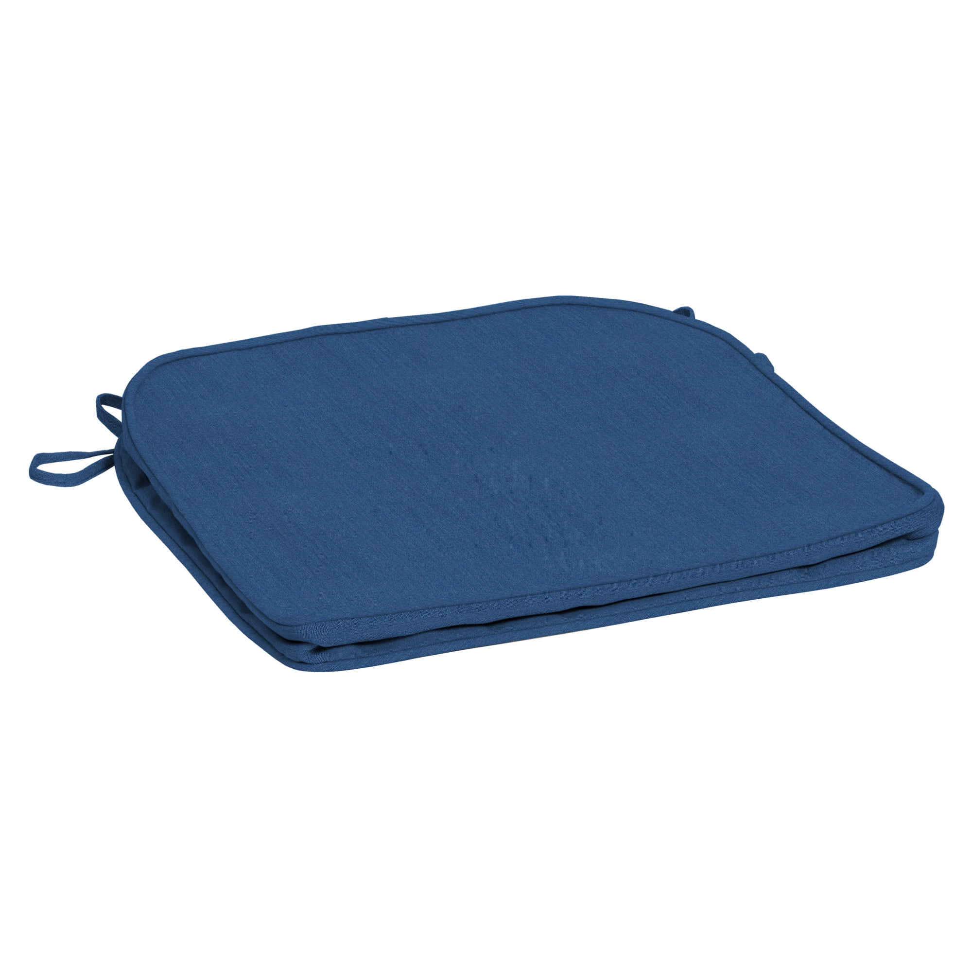 Arden Selections ProFoam 19 x 20 in Outdoor Rounded Back Seat Cushion Cover, Lapis Blue