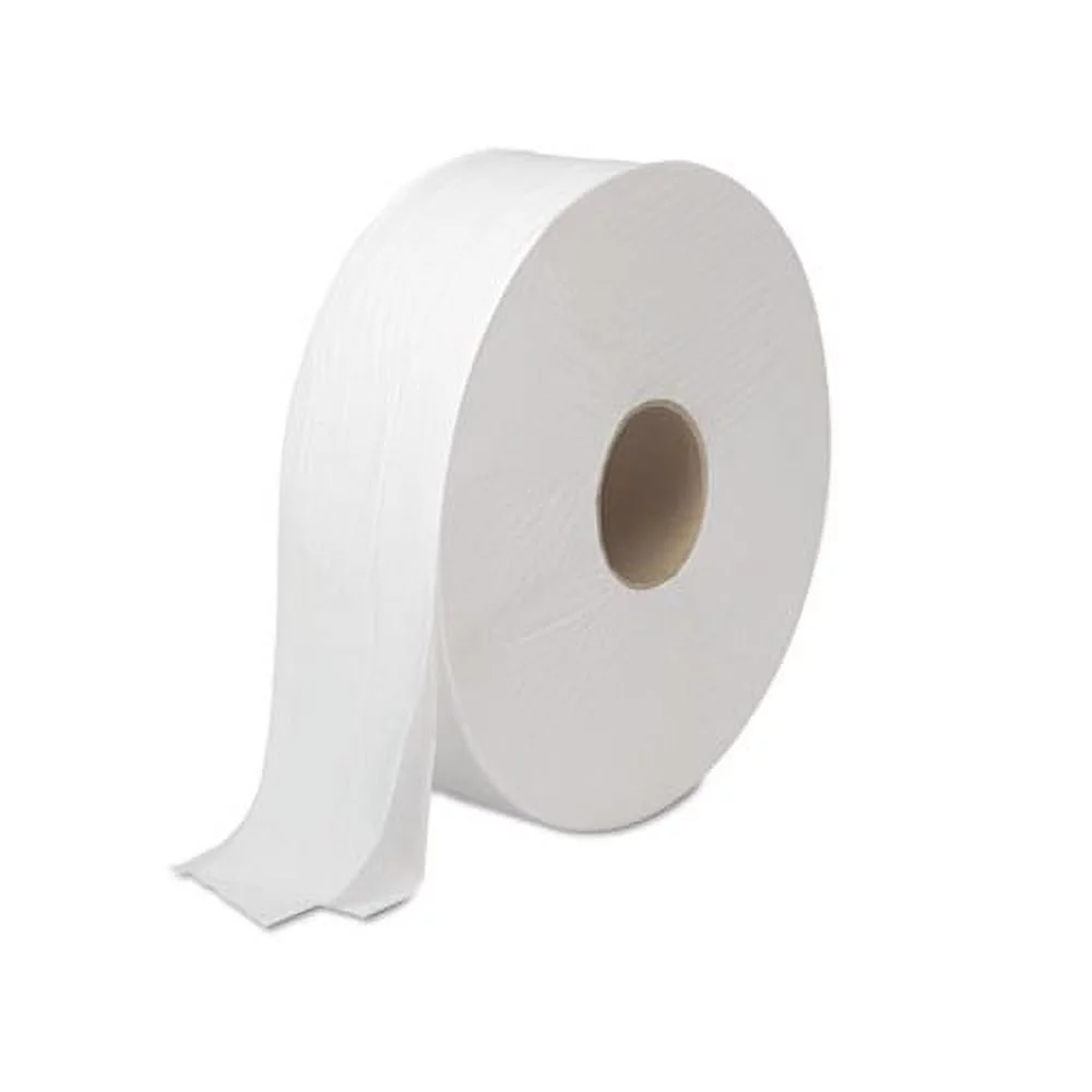 Boardwalk, JRT Bath Tissue Jumbo, Septic Safe, 2-Ply, White, 3.5