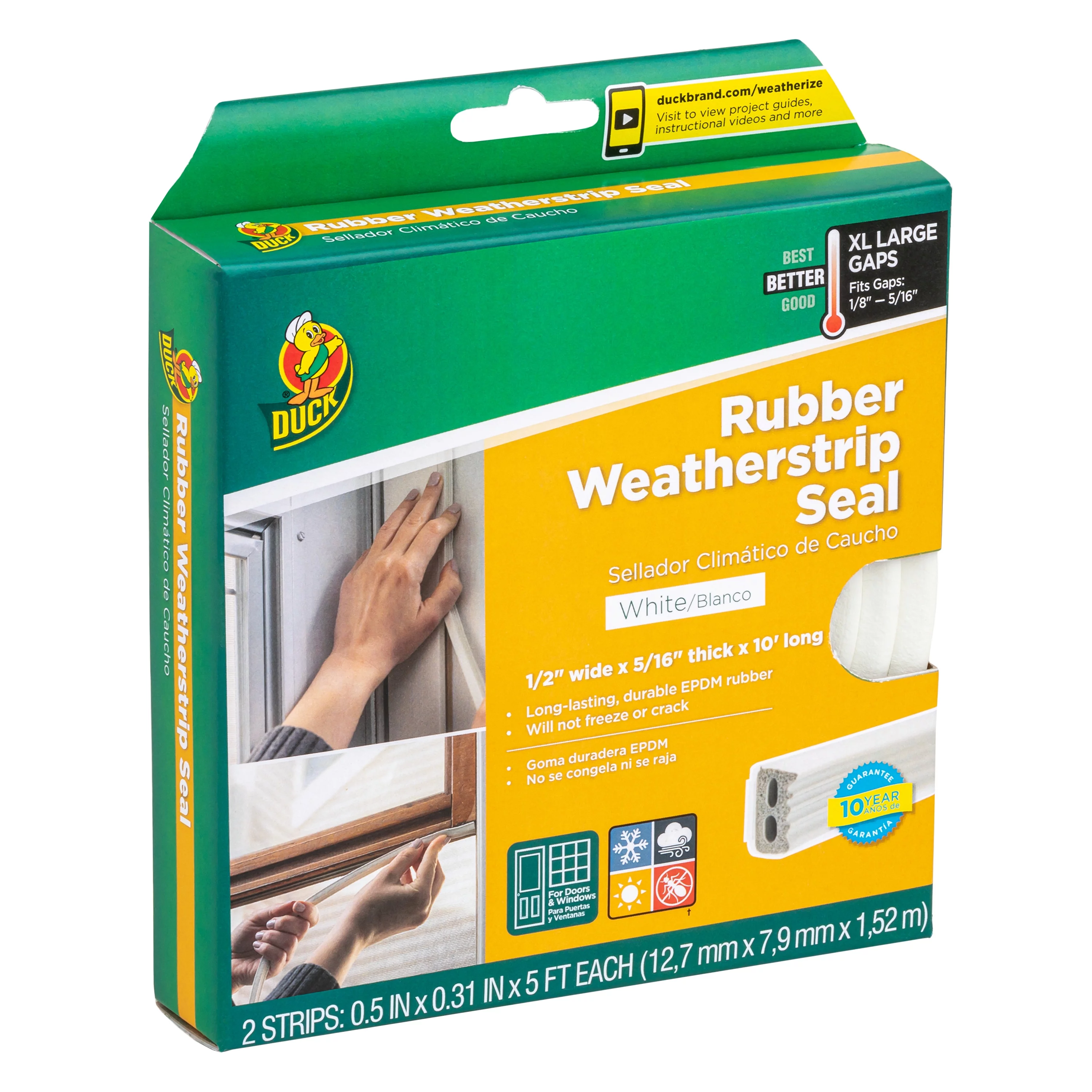 Duck Brand Heavy-Duty Rubber .5