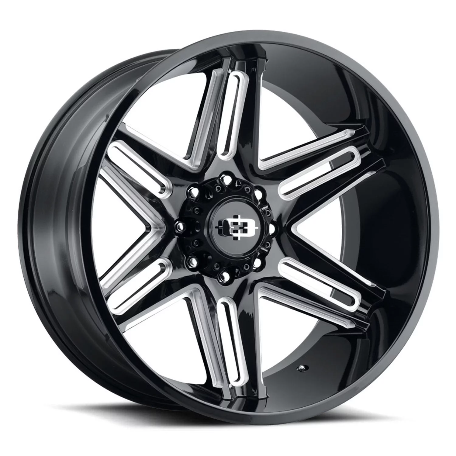 Vision Offroad 363 20x10 6x135 -25et Gloss Black Milled Spoke wheel