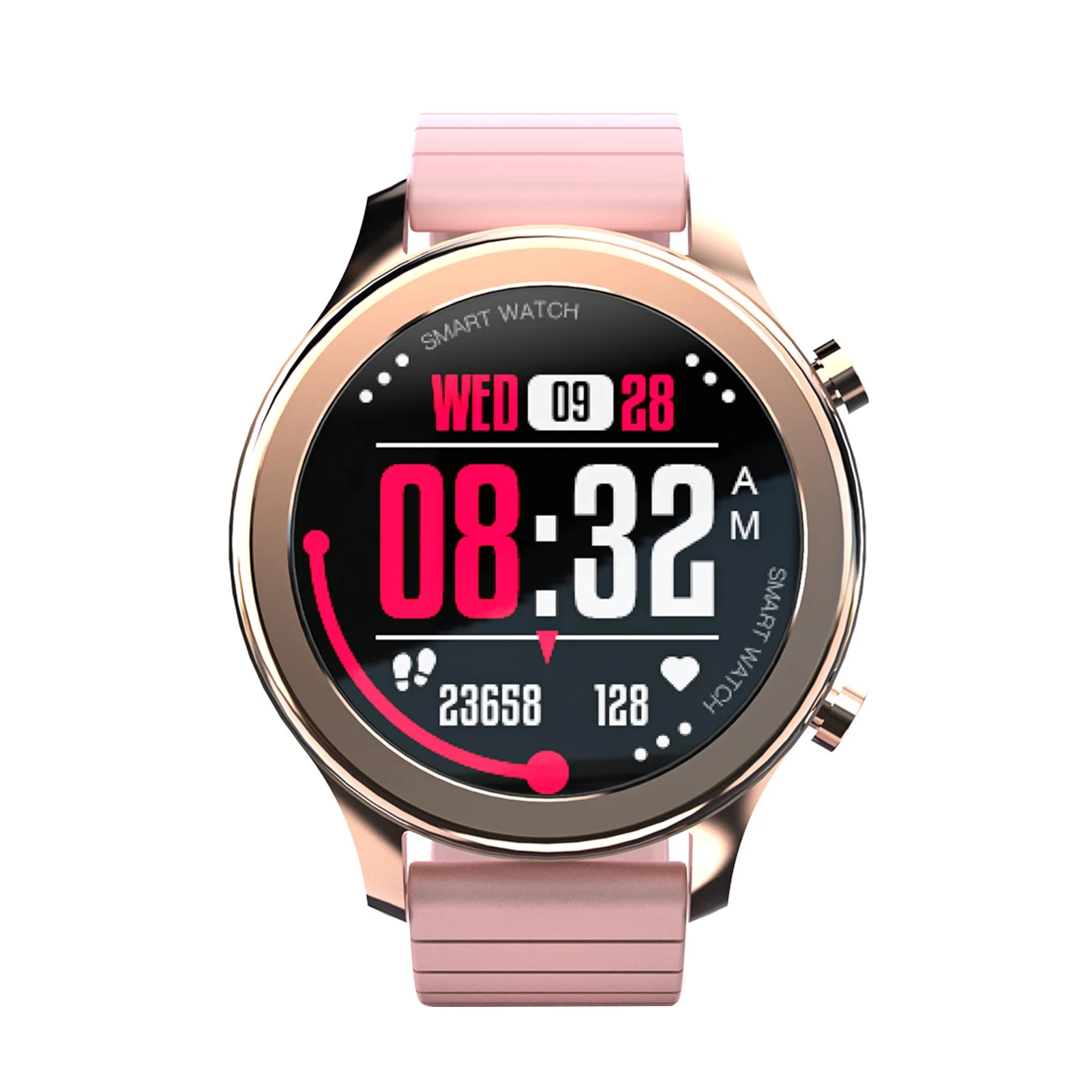 LOKMAT 1.28 Inch Smart Watch Phone Watch Voice Assistant IP67 Waterproof Full Touchscreen Watch Fitness Multifunction Sport Watch Smartwatch  &  with Silicon