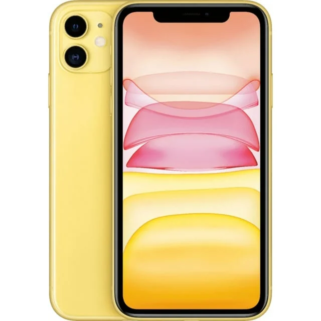Restored iPhone 11 64GB 128GB 256GB All Colors (US Model) Factory Unlocked Cell Phone (Refurbished)