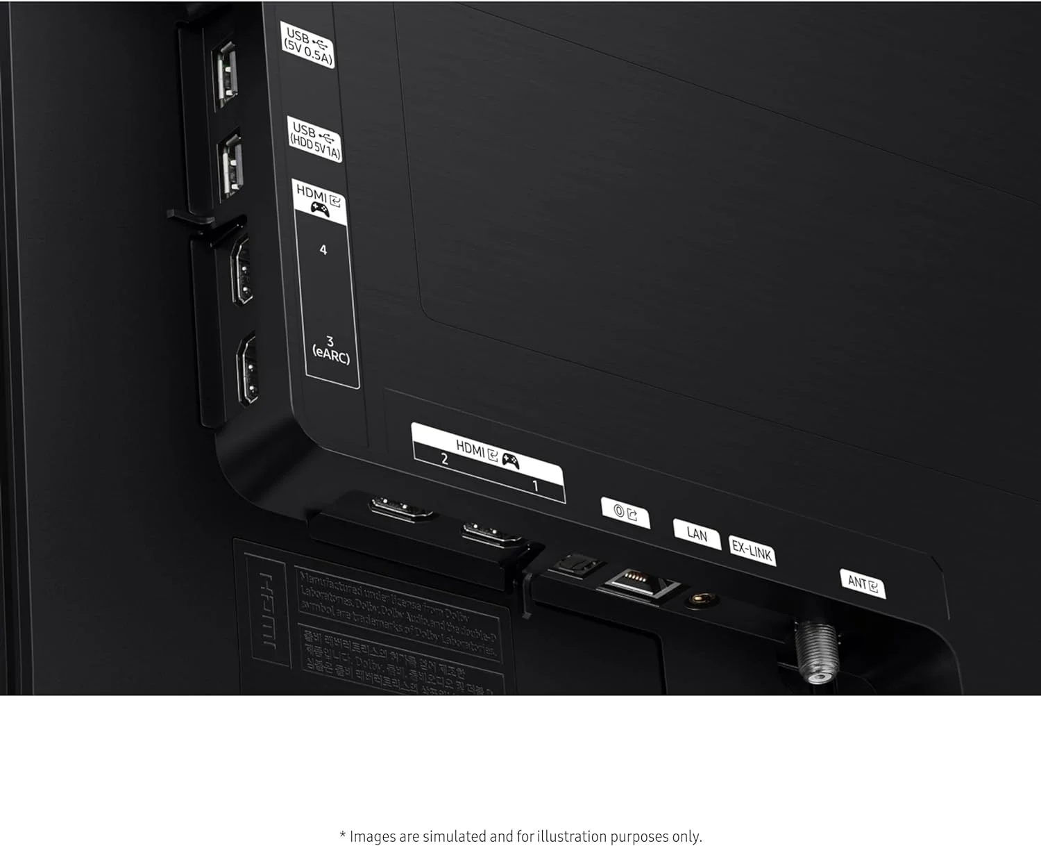 Samsung QN65S90DAFXZA 65 Inch 4K OLED Smart TV with Dolby Atmos and an Additional 3 Year Extended Amber Protection (2024)
