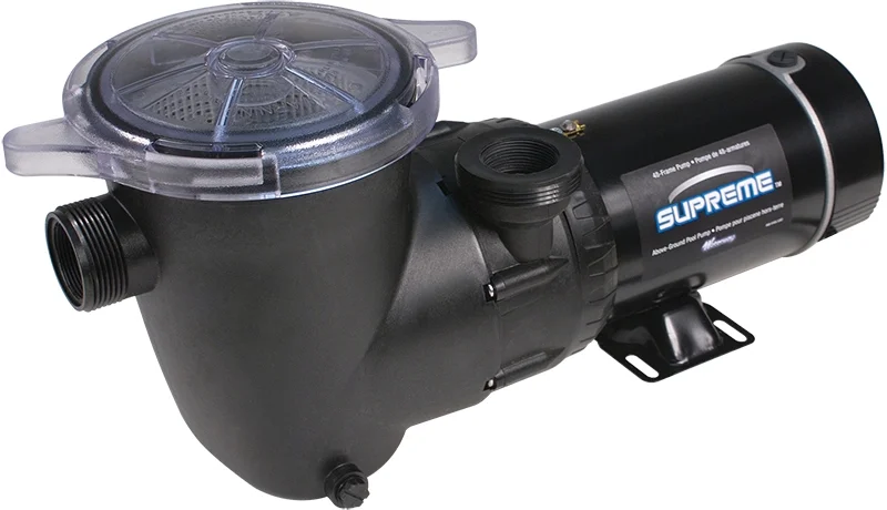 Waterway Supreme 1 HP Single Speed Vertical Above Ground Swimming Pool Pump