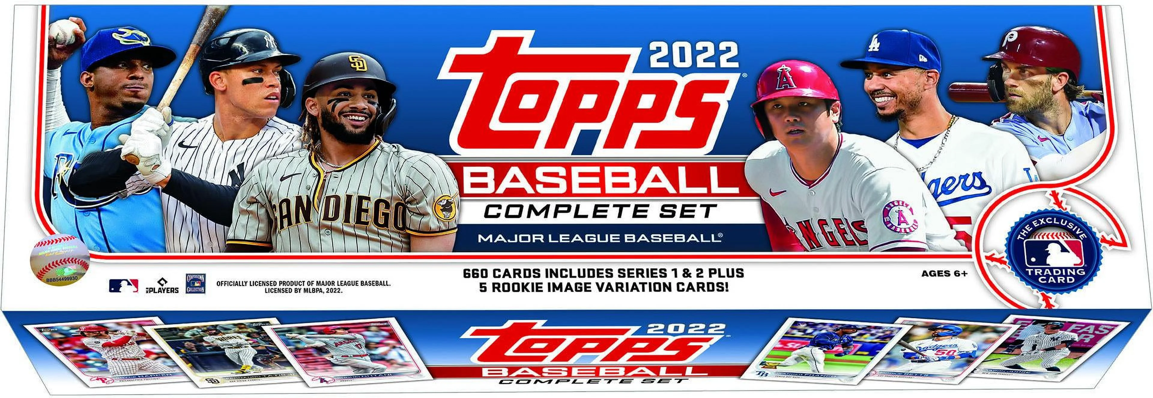 2022 Topps Baseball Complete Set Factory Sealed Retail Edition - Fanatics Authentic Certified