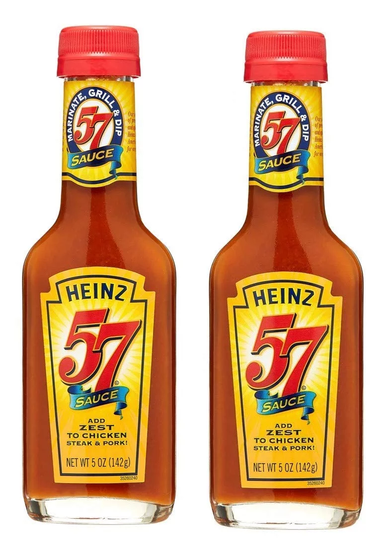 Heinz 57 Steak Sauce 5 oz (Pack of 2)