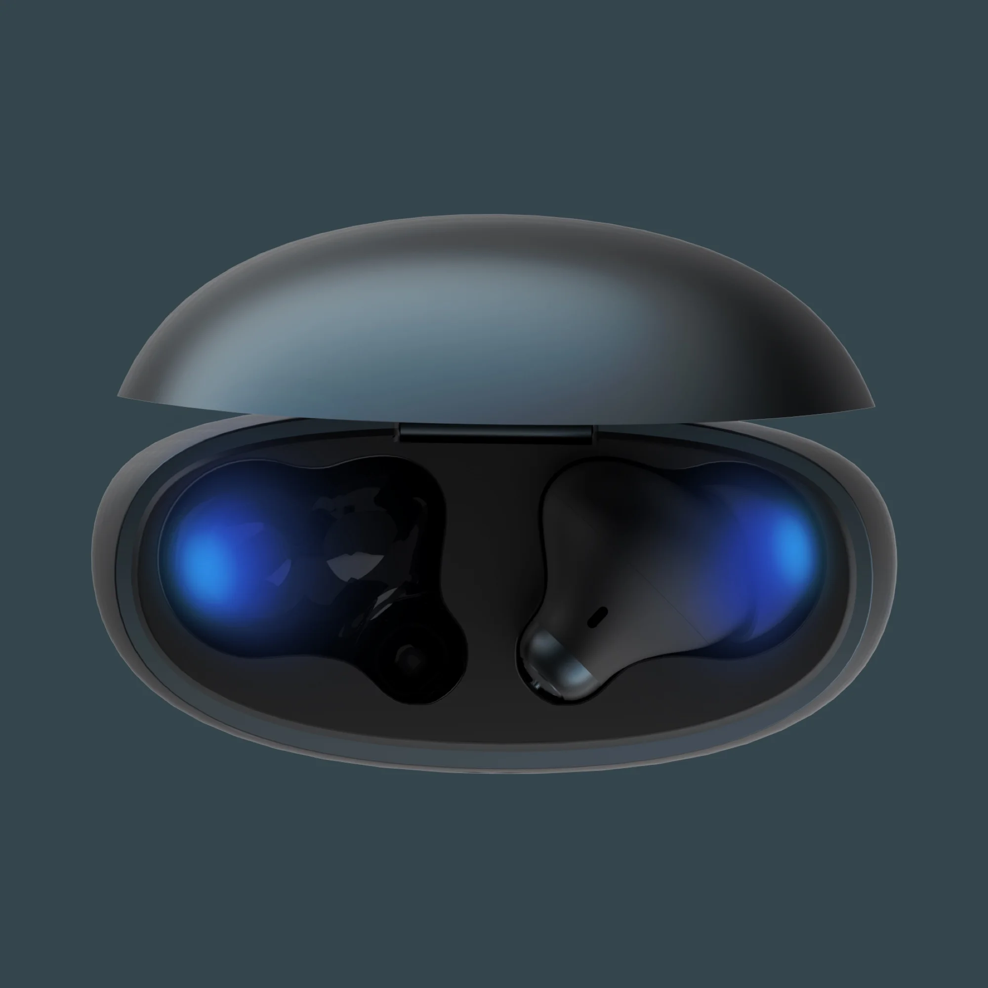 LINNER - Nova Lite Bluetooth Hearing Aids with Noise Canceling and Volume Control - Blue