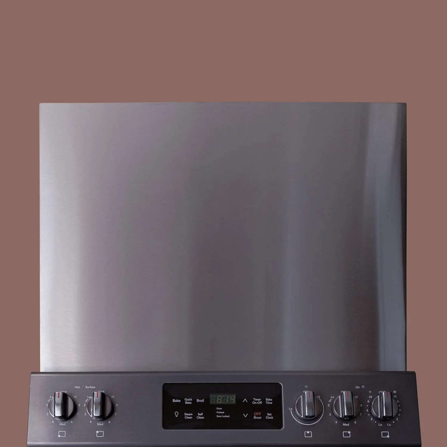 Stainless Steel Backsplash, 30 X 24, Flat Panel