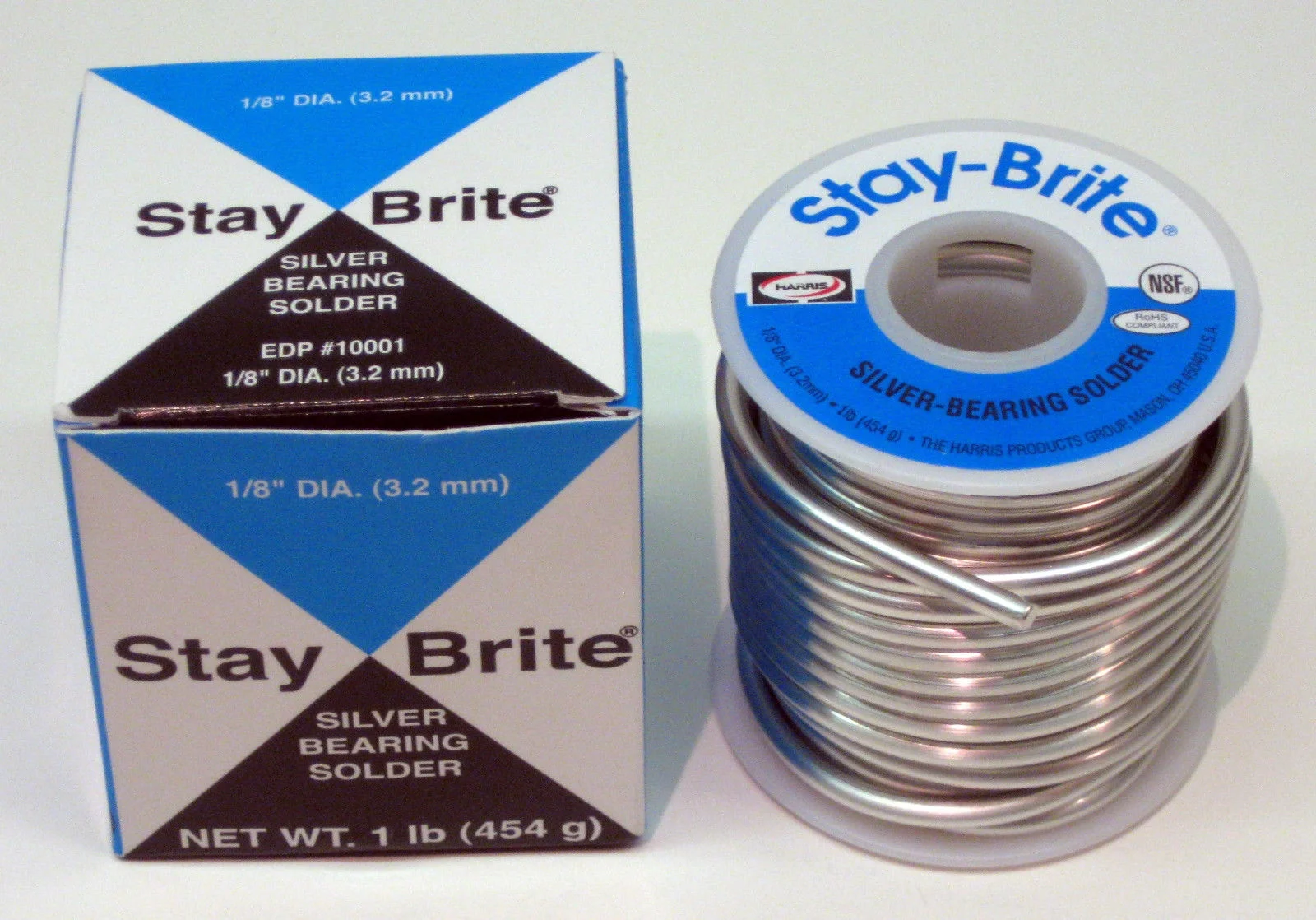 Harris SB61 Stay Brite Silver Bearing Solder 1/8