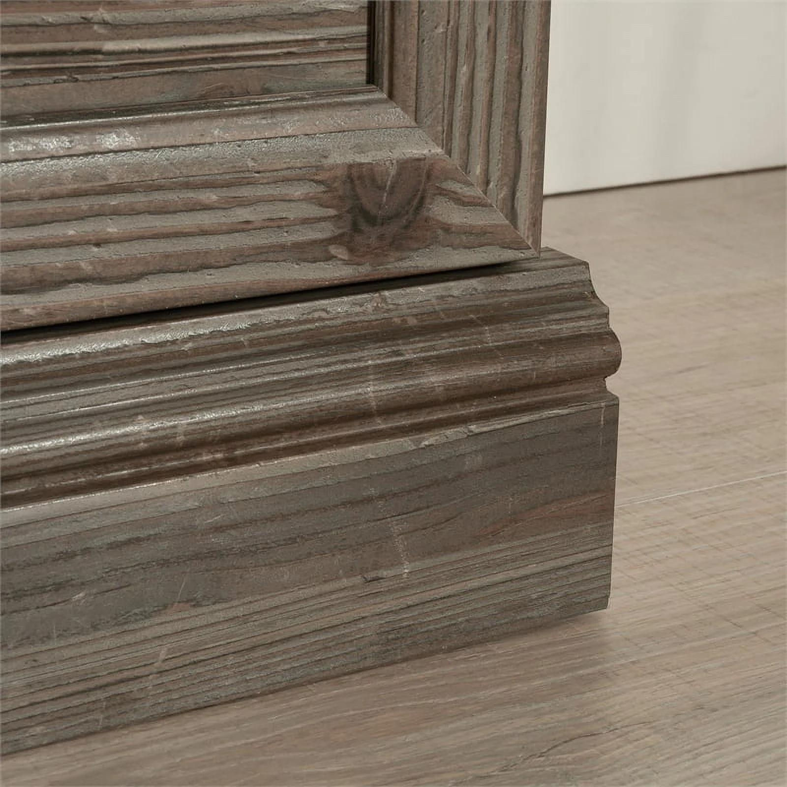 Sauder Sonnet Springs Engineered Wood Bookcase in Pebble Pine