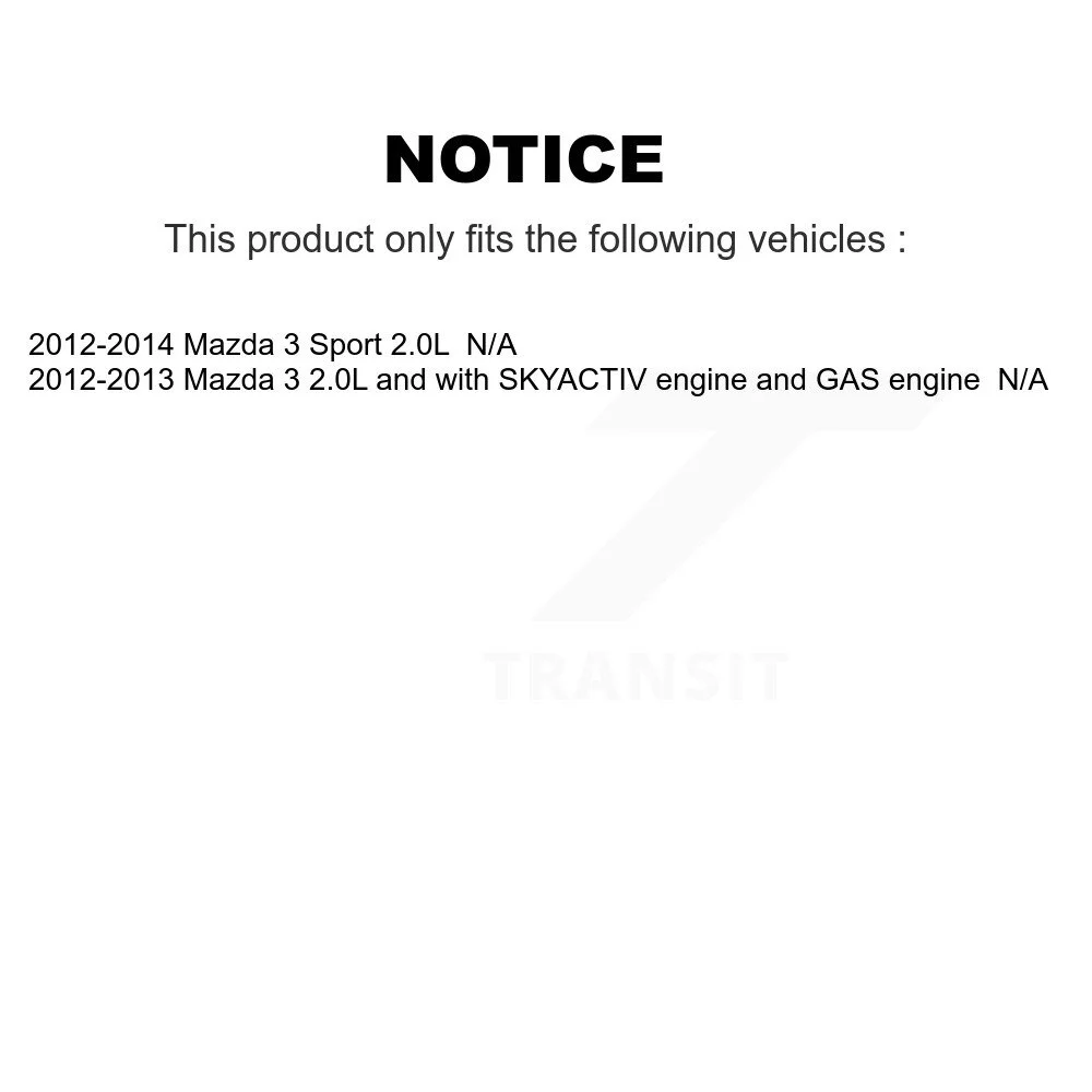 PUR 1x Air + 1x Cabin Filter (2 Total) Kit for Car Mazda 3 Sport KFL-100014