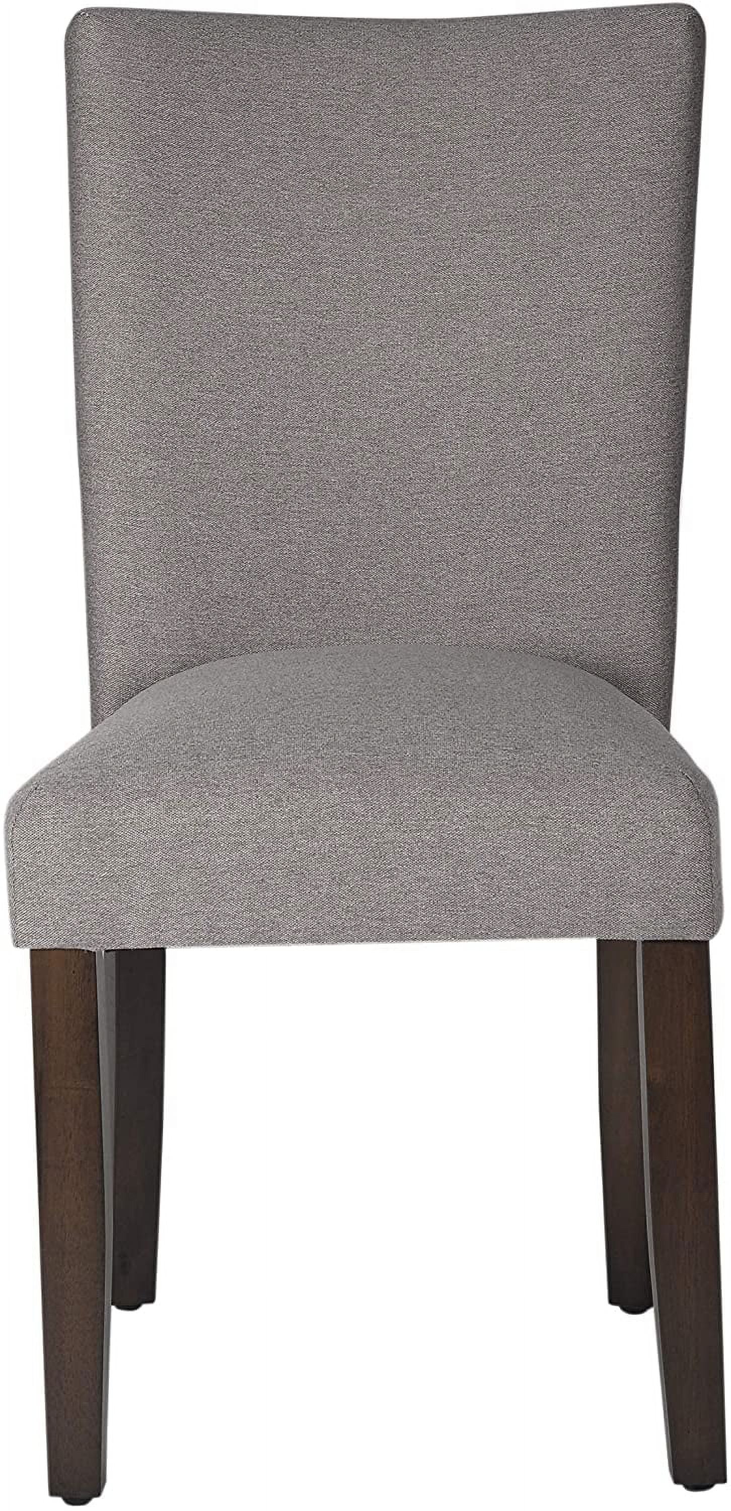 TJUNBOLIFE Parsons Classic Upholstered Accent Dining Chair  Single Pack  Grey