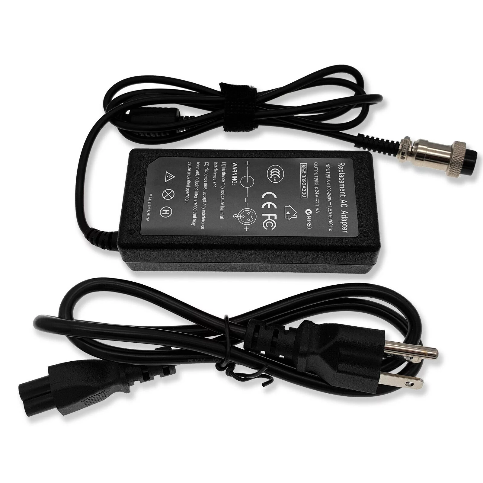 24V Battery Charger for Star II E-Scooter Ground Force Go Kart Electric Scooters