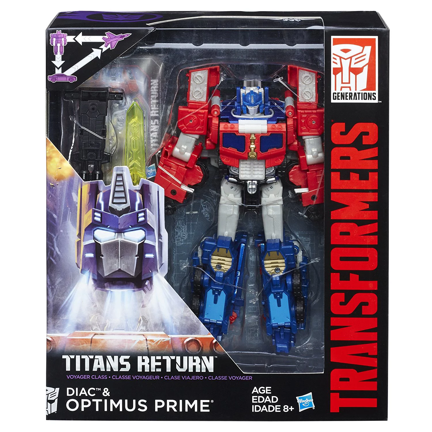 Transformers Generations Titans Return Megatron and Doomshot