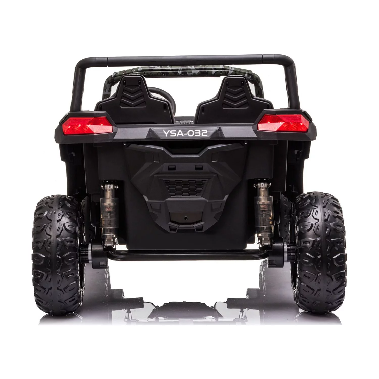 Freddo Cammo Green 24 V Dune Buggy Powered Ride-On with Parental Remote Control