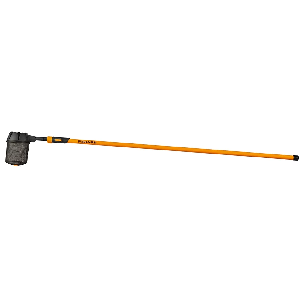 Fiskars Extendable Fruit Picker Tool, 1 Each, Orange and Black