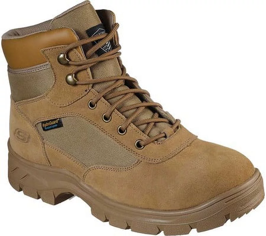 Skechers Work Men's Wascana Millit Soft Toe Tactical Lace-up Boot