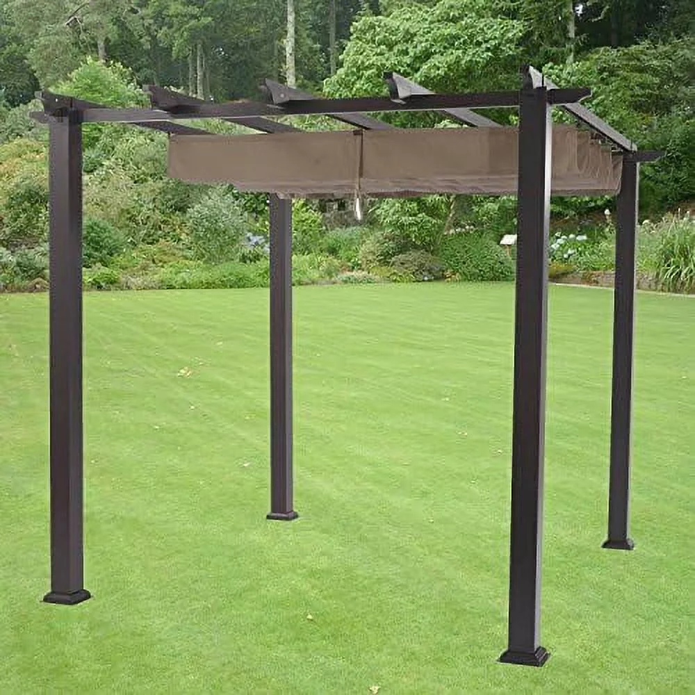 Replacement Canopy Top Cover For Meritmoor 9X9 Pergola - Riplock 350