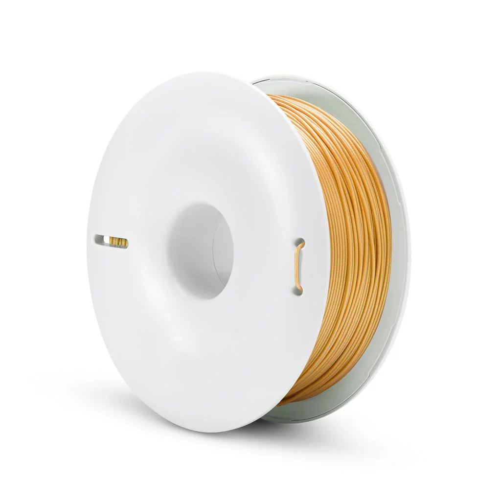 PLA+ Filament 1.75 mm, Fiberlogy Easy PLA , True Gold 3D Printer Filament, 0.85 KG Spool, Dimensional Accuracy +/- 0.02 mm