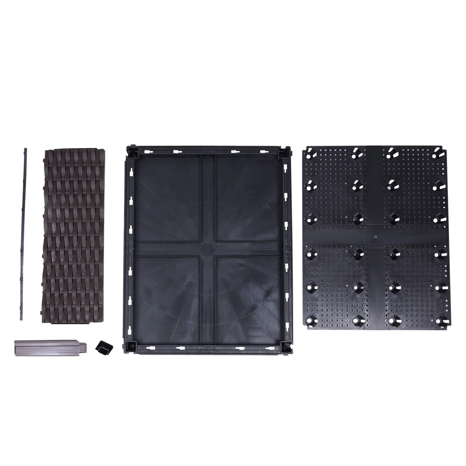 74X38X65cm Raised Garden Bed Elevated Flower Vegetable Herb Planting Growing Box