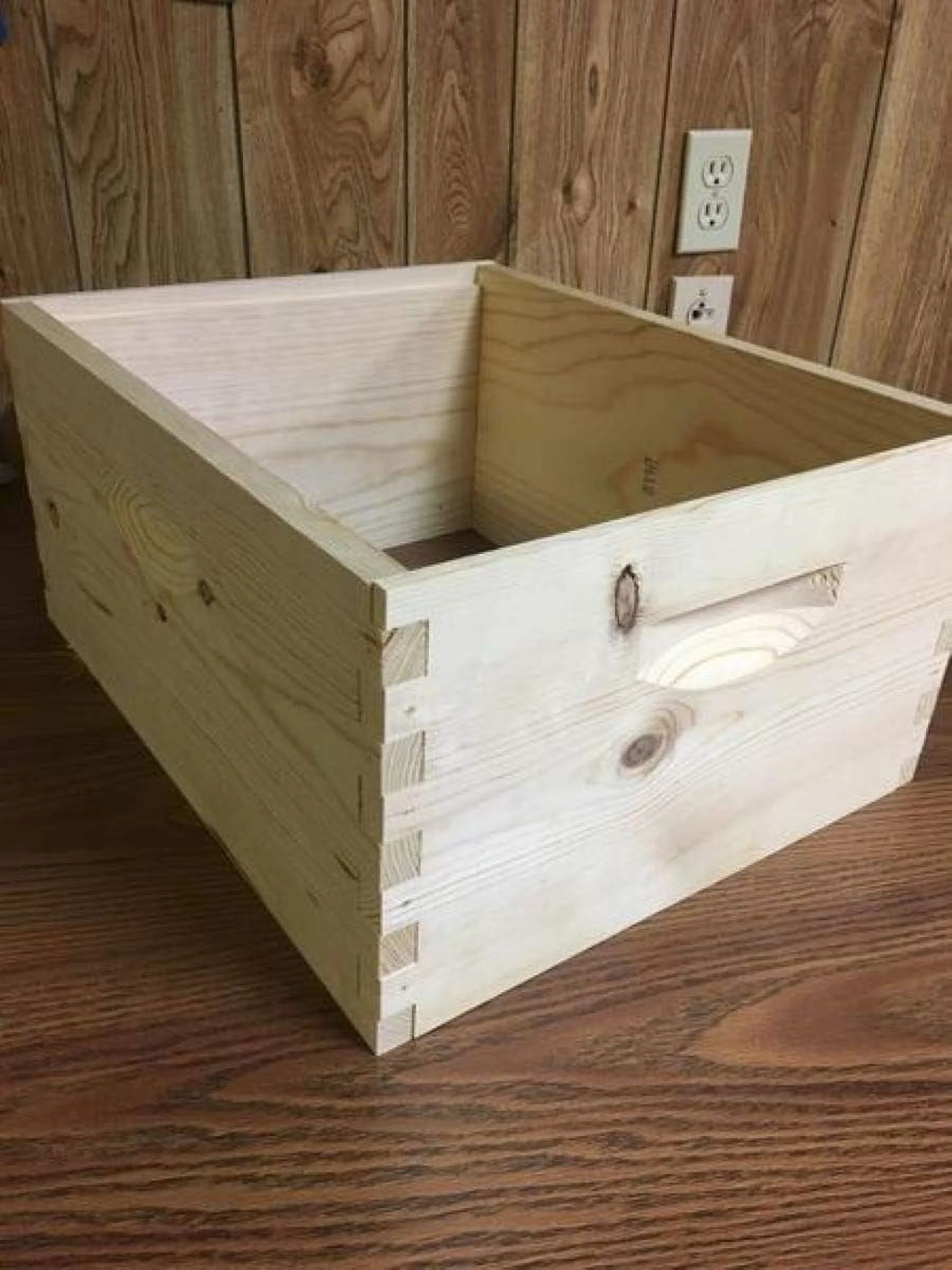 Deep Honey Bee Hive Body, Unassembled 10 Frame Body