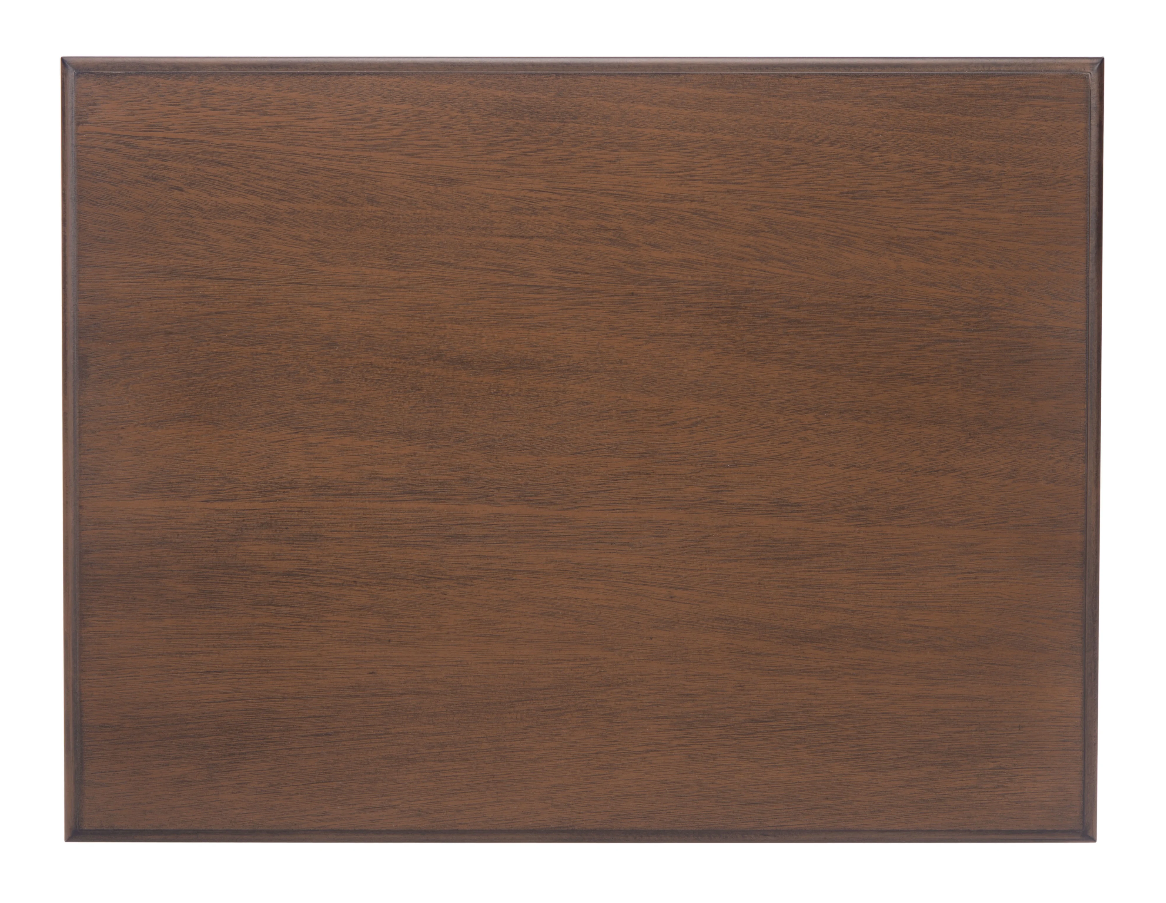 SAFAVIEH Cassie Amish Style Brown Rectangle Wood End Table (19.8 in. W x 15 in. D x 30 in. H)