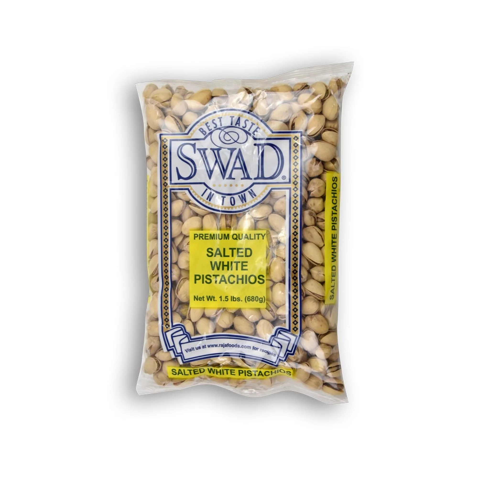 SWAD Salted White Pistachios - 680 Grams (24oz)
