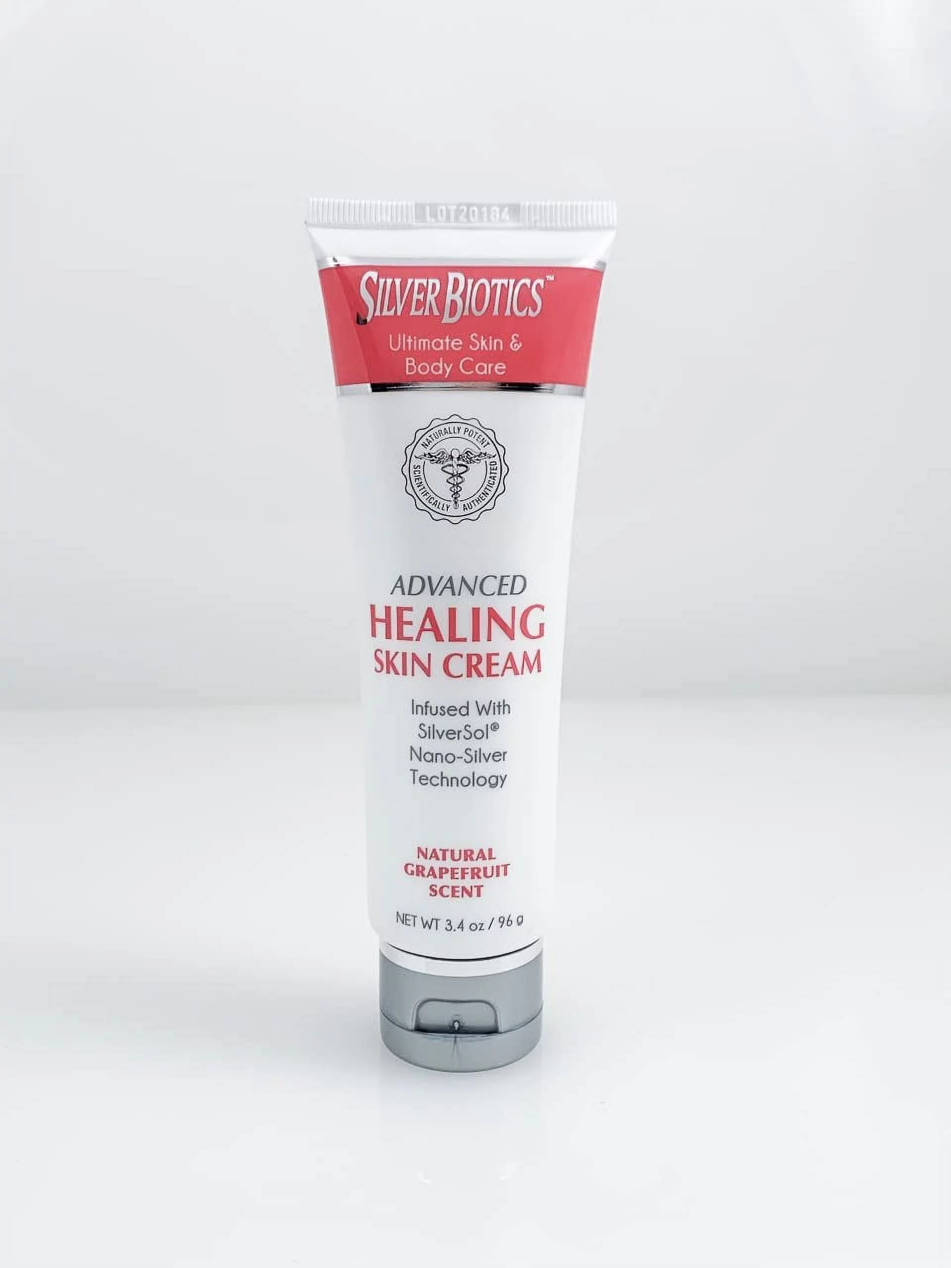 American Biotech Labs Silver Biotics Solution Healing Colloidal Silver Cream 3.4 oz.