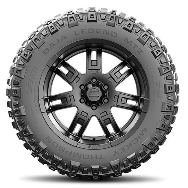 Baja Legend MTZ Tire, Black - LT265 & 75R16