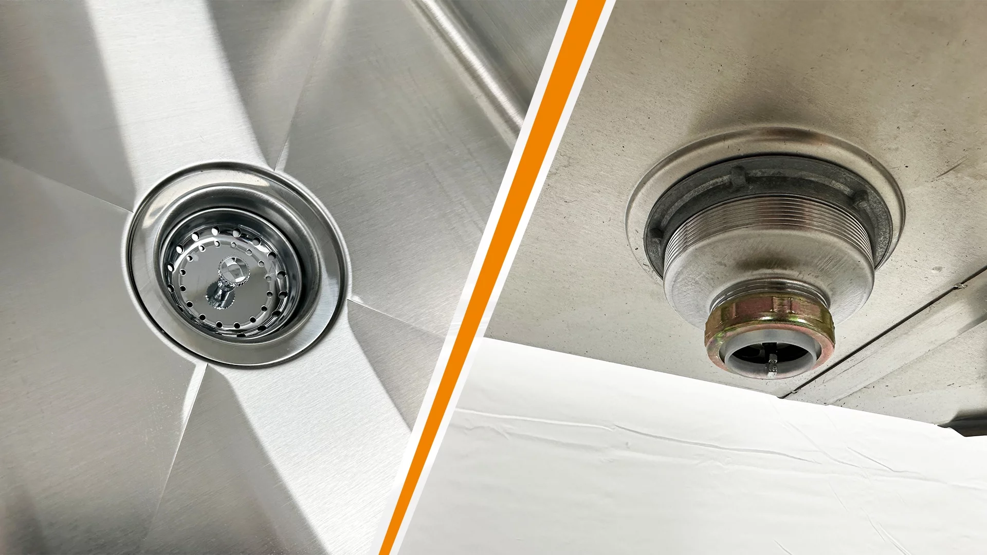 90 in. Commercial Restaurant Kitchen 3 Compartment Stainless Steel Sink with Two Drain Board